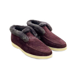 Loro Piana Open Walk Burgundi