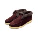 Унисекс ботинки Loro Piana Open Walk Burgundi