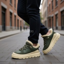 Ugg Mens Heritage Utility Sneaker Moss Green