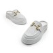 Унисекс сабо Gucci Sabo Leather White