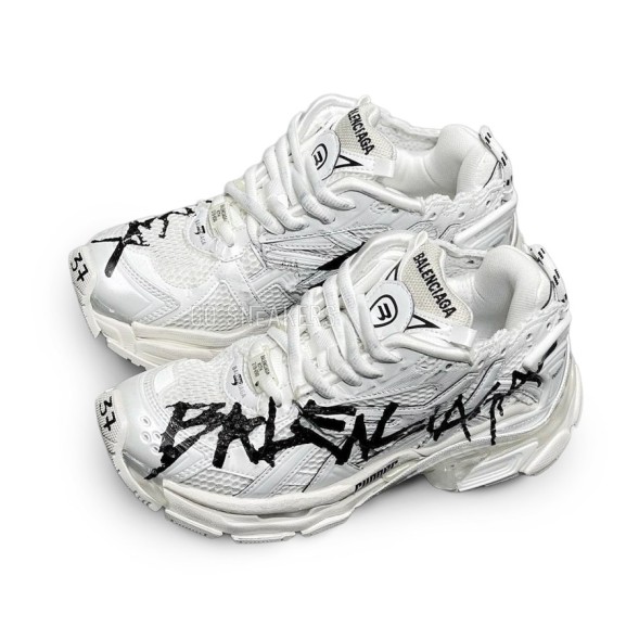 Унисекс кроссовки Balenciaga Dirty White Writing