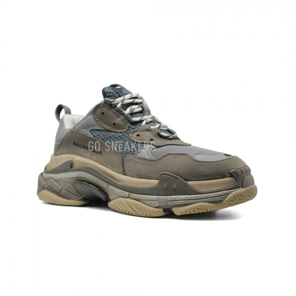 Мужские кроссовки Balenciaga Triple S Dark Grey