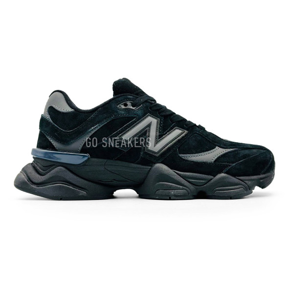 Унисекс зимние кроссовки New Balance 9060 Winter Suede Black
