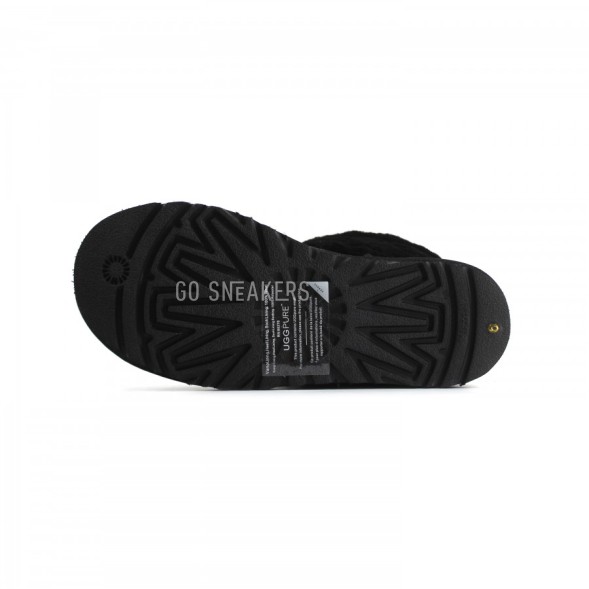 Женские мини угги Fluff Mini Quilted Logo Boot Black