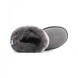 Женские мини угги Fluff Mini Quilted Logo Boot Grey