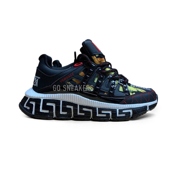 Унисекс кроссовки Versace Trigreca Black/Yellow