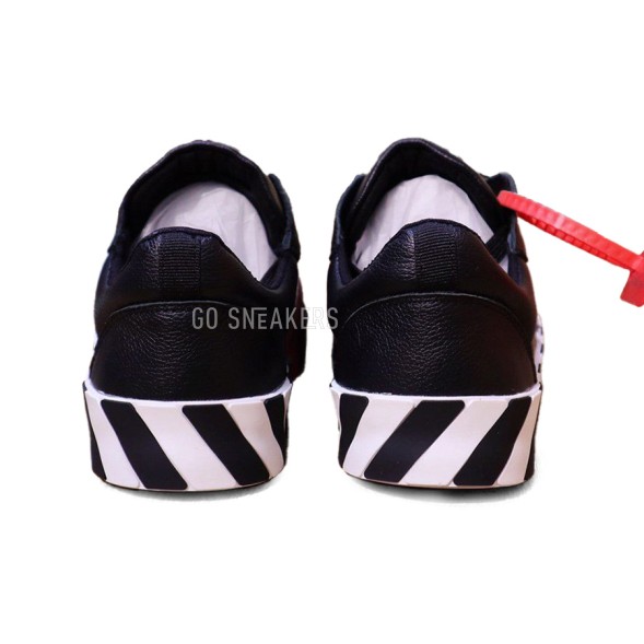 Женские кроссовки Off-White Leather Black