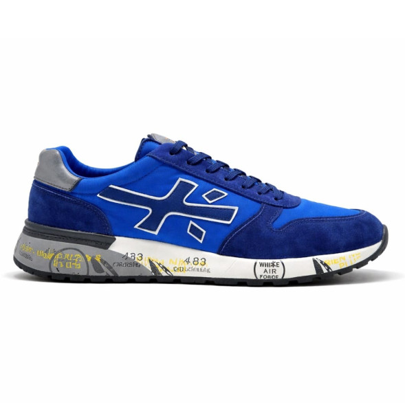 Унисекс кроссовки Premiata 483 Suede/Textile Blue
