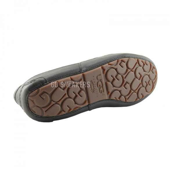 Мужские мокасины Men's Ascot Black Leather