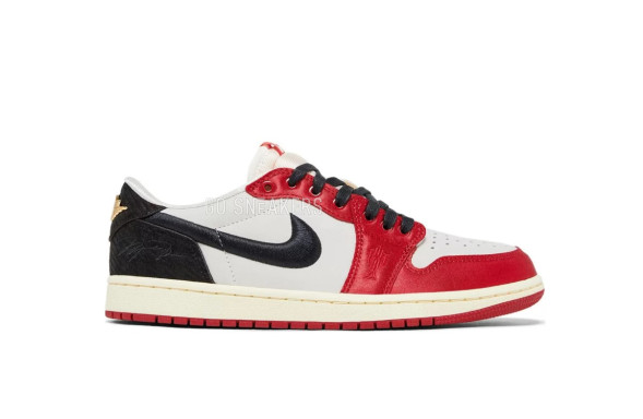 Унисекс кроссовки Trophy Room X Air Jordan 1 Retro Low OG SP Rookie Card - Away