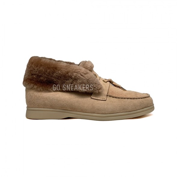 Женские ботинки Loro Piana Shalet - Chestnut