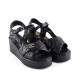 Женские босоножки Chanel Sandals Black