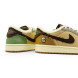 Мужские зимние кроссовки Nike Air Jordan 1 Low “Voodoo” Winter Man