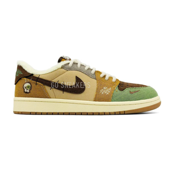Мужские зимние кроссовки Nike Air Jordan 1 Low “Voodoo” Winter Man