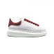 Женские кроссовки Alexander McQueen Luxe Glitter Red