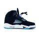 Унисекс кроссовки Nike Air Jordan Raging Bull 5S Suede Black/White