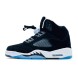 Унисекс кроссовки Nike Air Jordan Raging Bull 5S Suede Black/White
