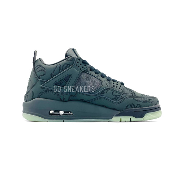 Унисекс кроссовки Nike Air Jordan 4 Retro x KAWS Black