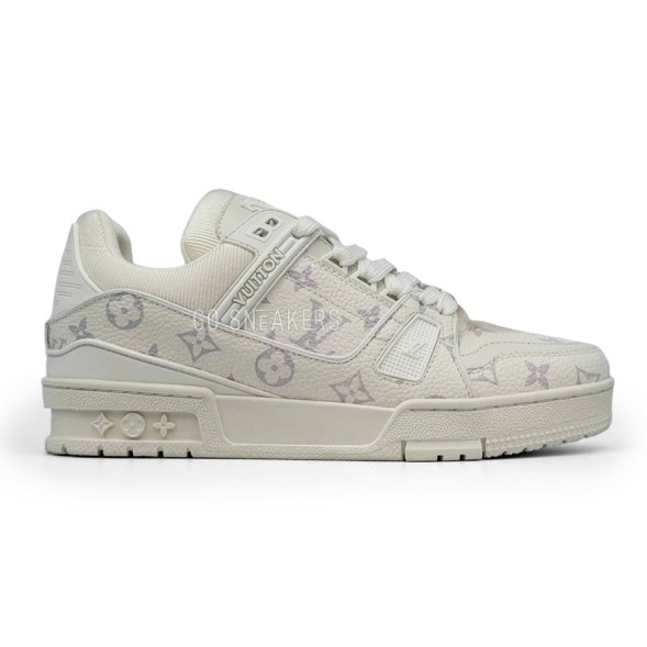 Женские кроссовки Louis Vuitton Trainer White Monogram
