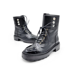 Chanel Boots Black