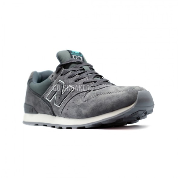 Женские кроссовки New Balance 996 Grey-Silver