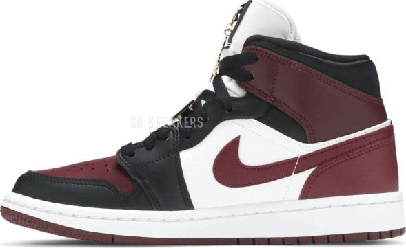 Женские кроссовки Nike Wmns Air Jordan 1 Mid SE 'Gold Pendants'