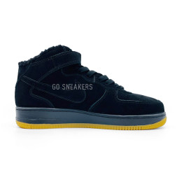 Nike Air Force 1 ’07 LV8 Mid Utility Winter Suede Black