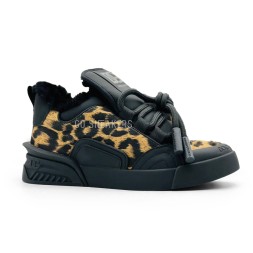 Dolce&amp;Gabbana Woman Winter Black Leopard