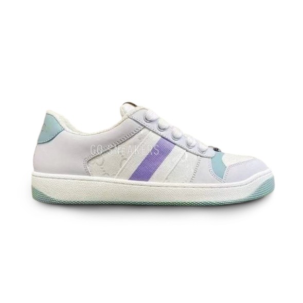 Женские кеды Gucci Screener White