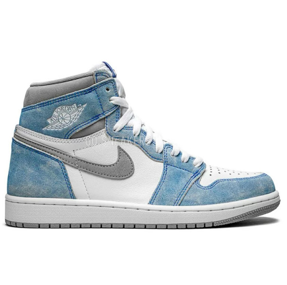 Мужские кроссовки Nike Jordan 1 Retro High Hyper Royal Smoke Grey