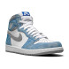 Мужские кроссовки Nike Jordan 1 Retro High Hyper Royal Smoke Grey