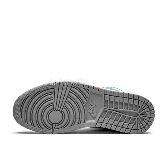 Мужские кроссовки Nike Jordan 1 Retro High Hyper Royal Smoke Grey