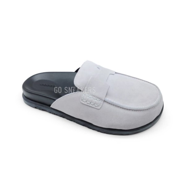 Женские сабо Hermes Sabo Suede White