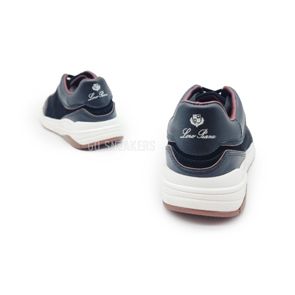 Унисекс кроссовки Loro Piana Newport Walk Leather Black