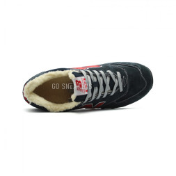 New Balance Мужские 574 Navy-Red