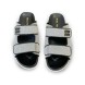 Женские шлепанцы Miu Miu Flip-flops Textile Grey