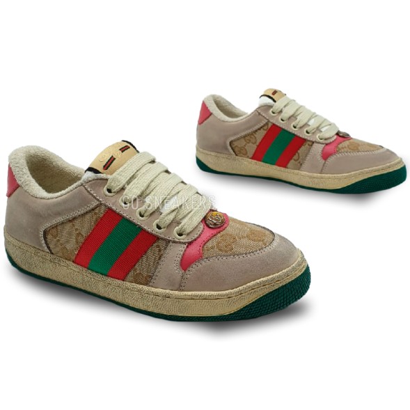 Женские кроссовки Gucci Screener