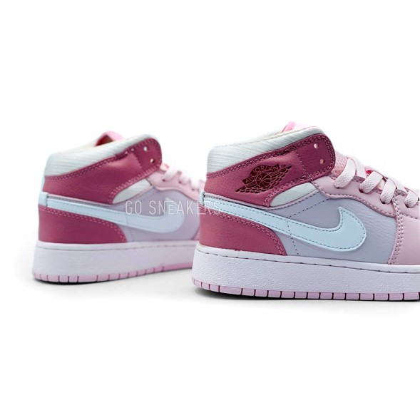 Женские кроссовки Nike Air Jordan WMNS 1 Mid 'Digital Pink'