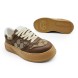 Женские кроссовки Gucci Chunky Sneakers Brown