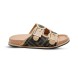 Мужские шлепки Fendi Flip-flops Double Brown/Olive
