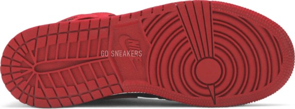 Женские кроссовки Nike Air Jordan 1 Mid GS 'Banned'