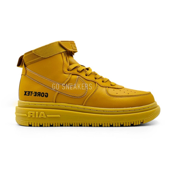 Унисекс зимние кроссовки Nike Air Force 1 High Gore-Tex Flax Brown