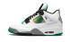 Унисекс кроссовки Nike Air Jordan 4 Retro Lucid Green Rasta