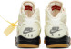 Унисекс кроссовки Nike Off-White x Air Jordan 5 SP 'Sail'