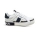 Унисекс кроссовки Dolce &amp; Gabbana White Milano Black