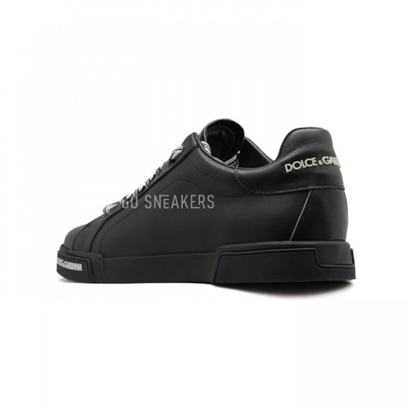 Мужские кеды Dolce &amp; Gabbana Portofino Leather Black