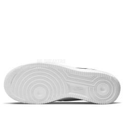 Nike Air Force 1 Low 07 Essential White Black Gold Mini Swoosh