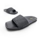 Женские шлепки Gucci Flip-flops Textille Black