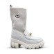 Женские лоферы Prada Evolution White