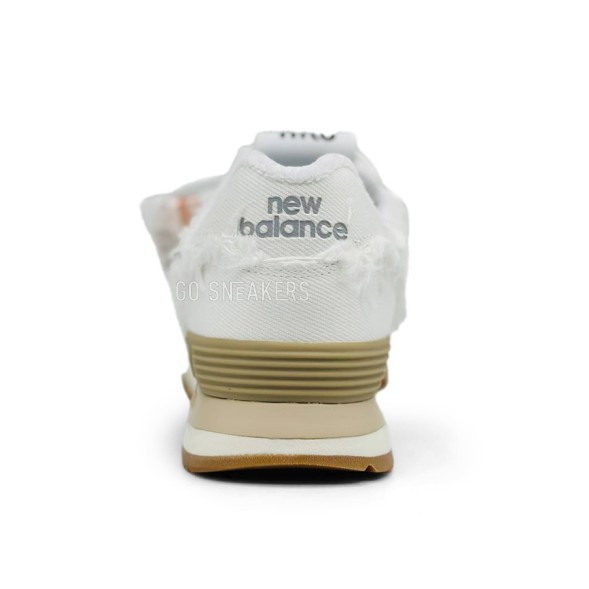 Женские кроссовки Miu Miu x New Balance 574 White